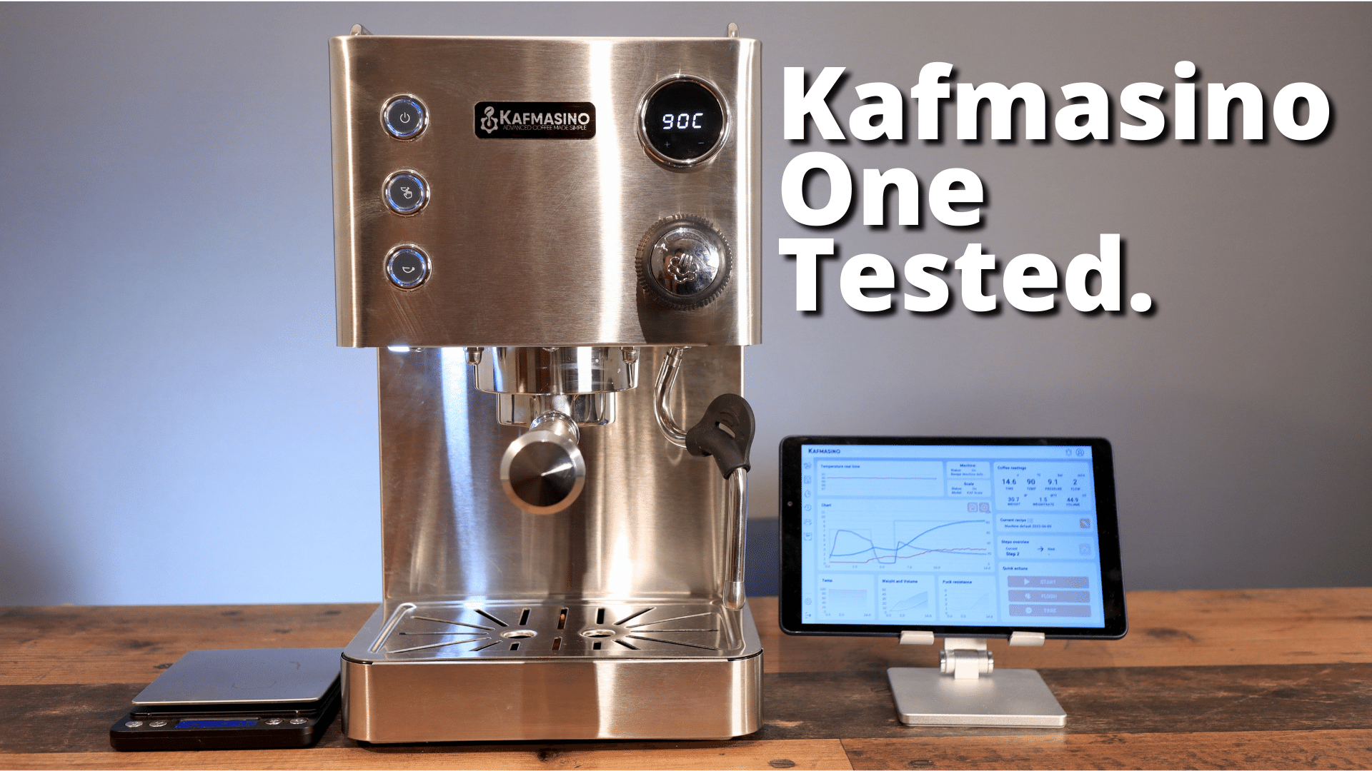 This is the highly awaited Kafmasino one coffee machine