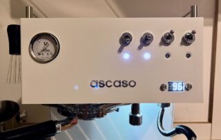 Ascaso espresso machine with 2 boilers