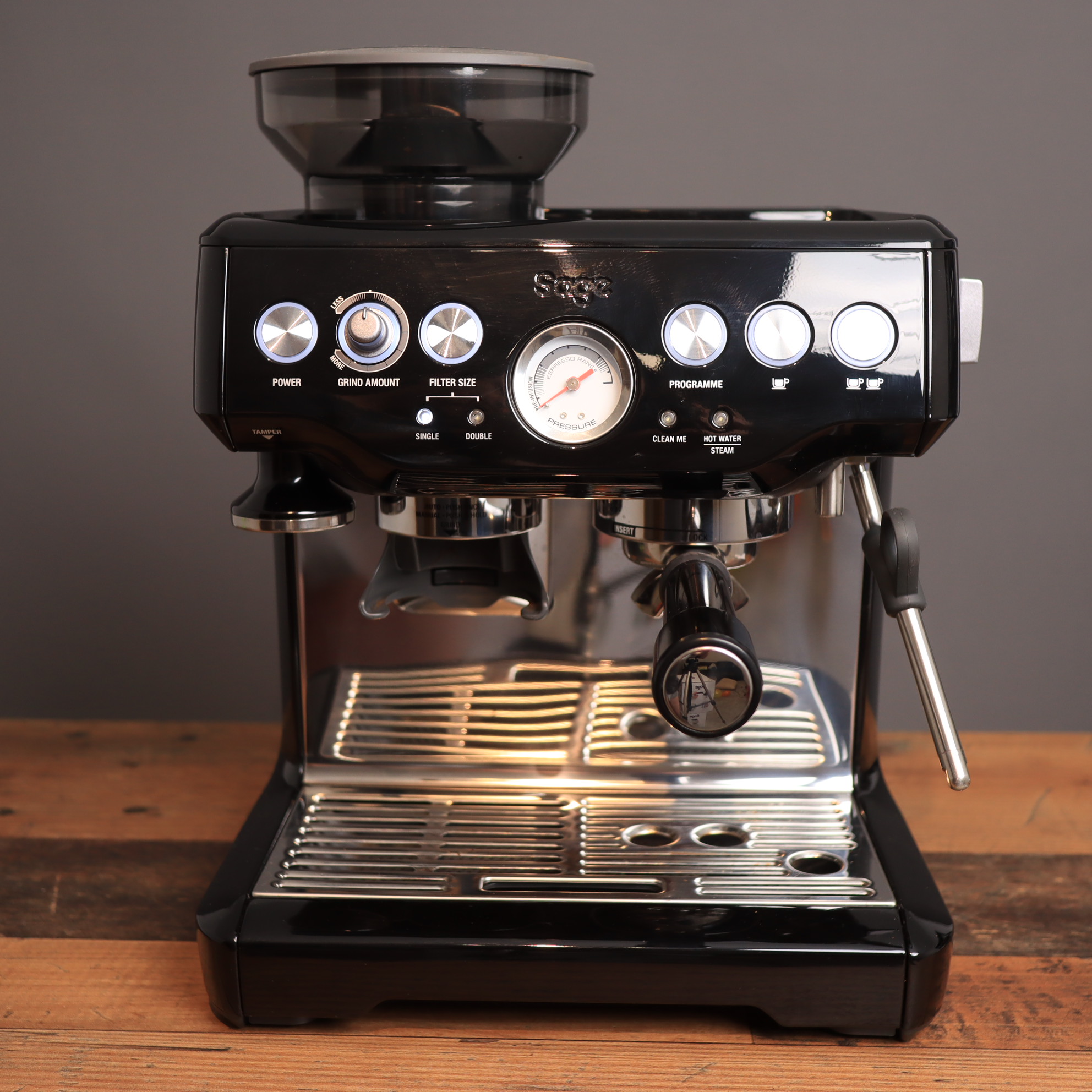 Breville Barista Express from the front