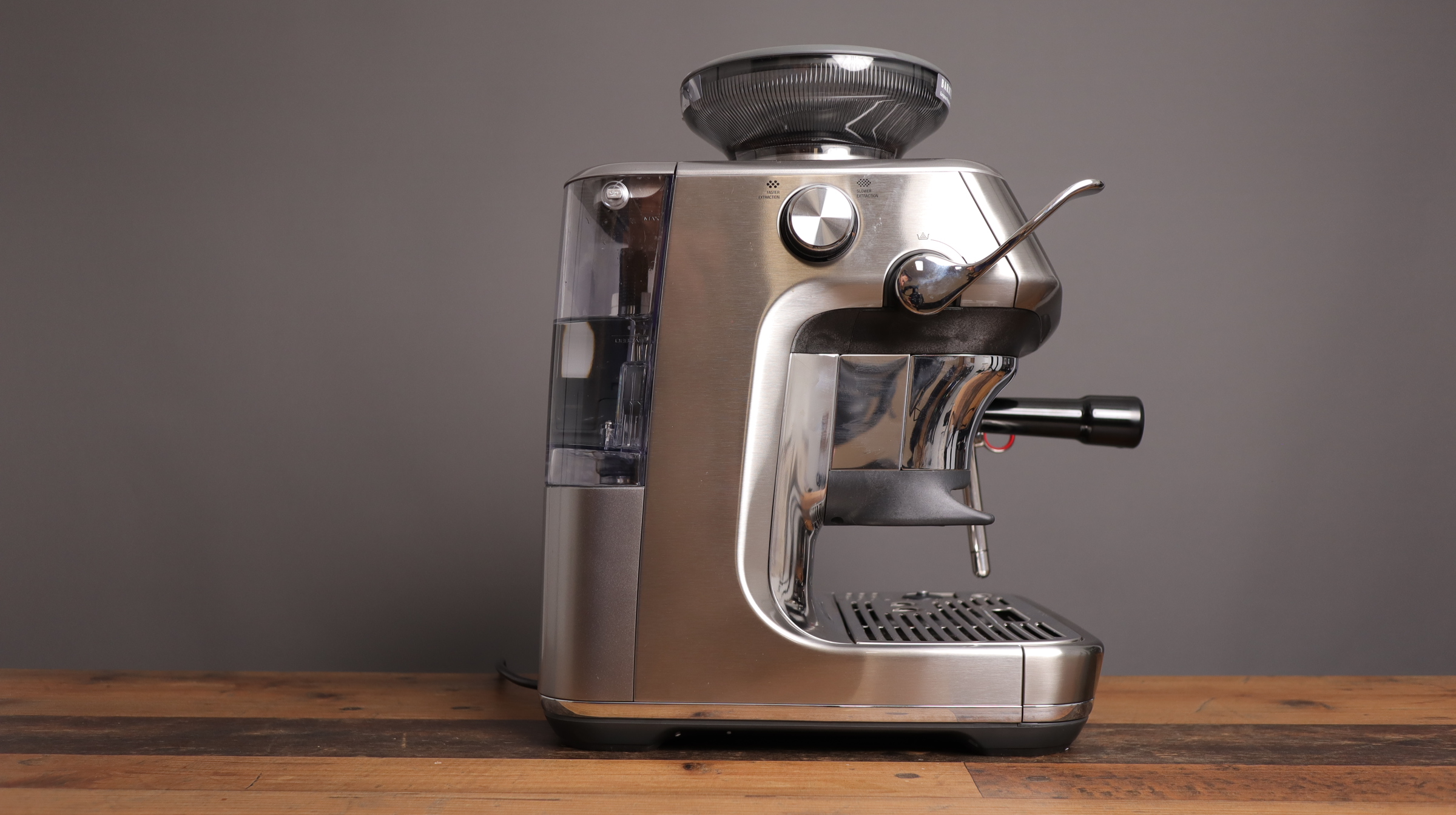 Side view of Breville Barista Touch Impress