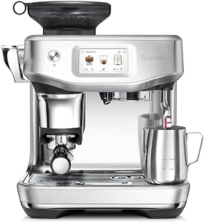 Front view of Breville Barista Touch Impress espresso machine