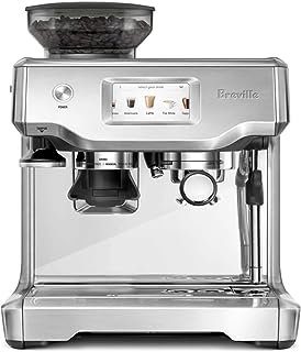 Front view of Breville Barista Touch espresso machine