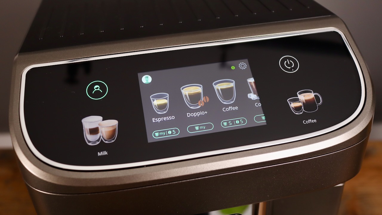 Delonghi Magnifica Plus touch display