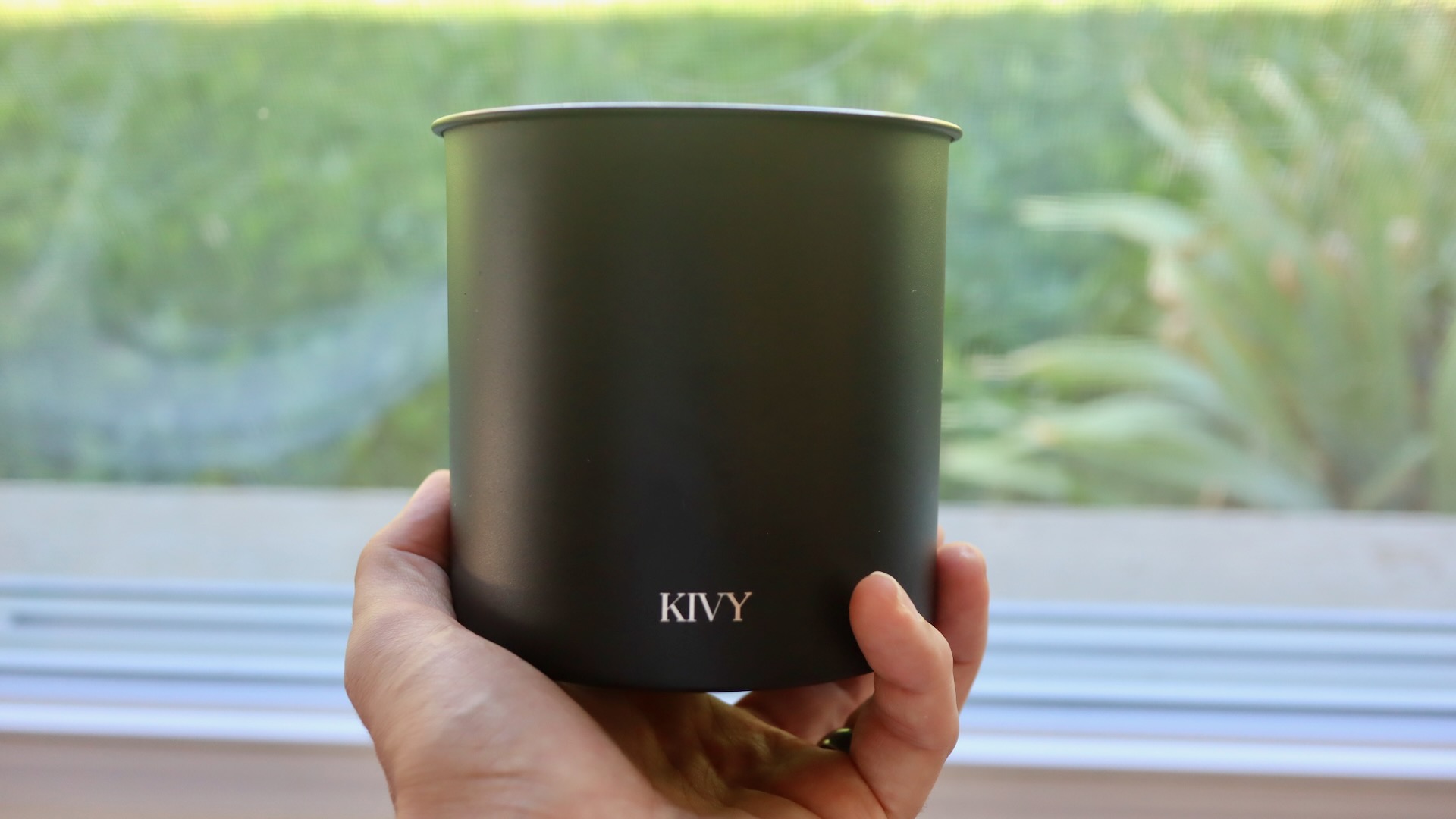 Kivy Stainless Steel Bean Container Kivy bean storage container hero photo